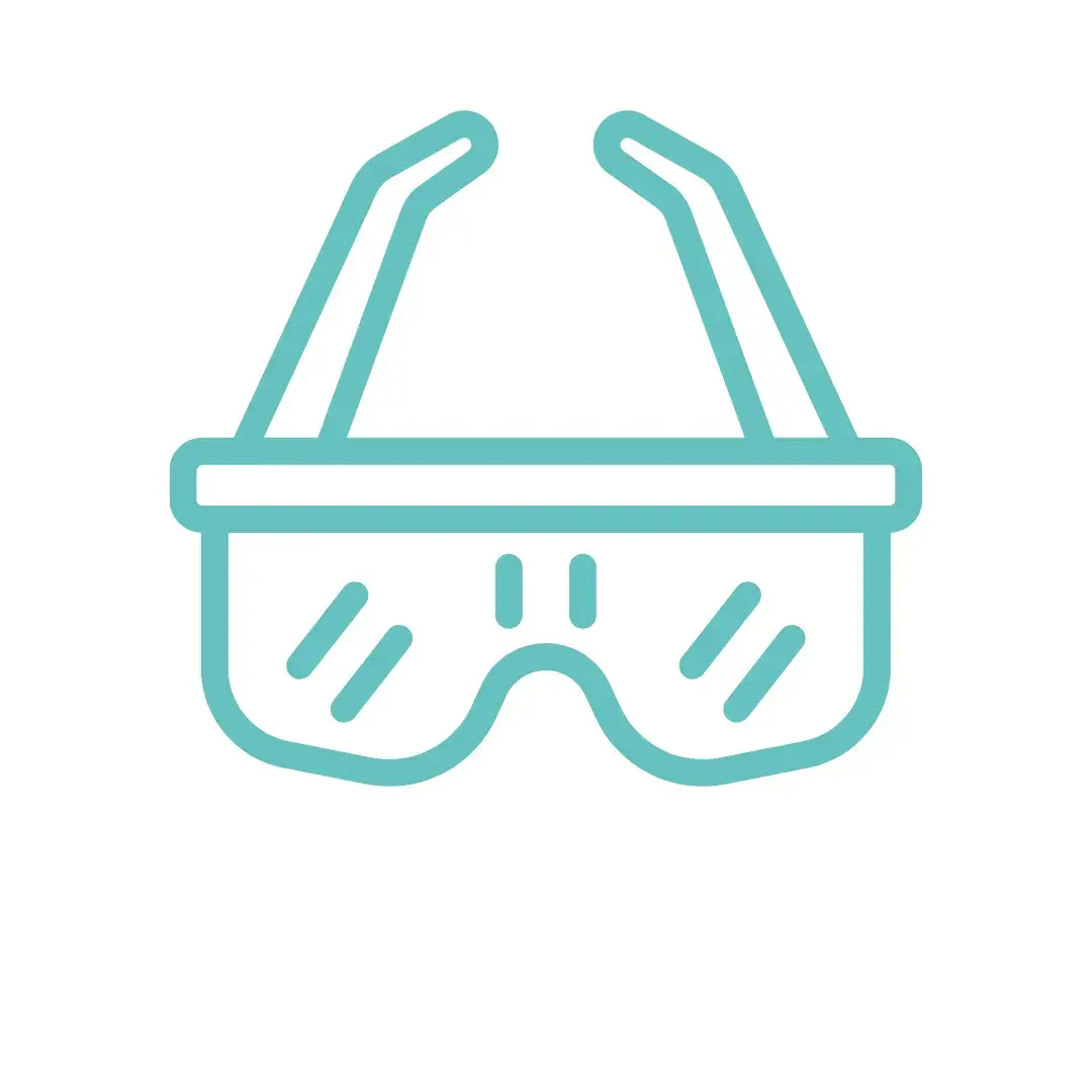 Laser-Brille